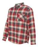 Vintage Brushed Flannel Long Sleeve Shirt