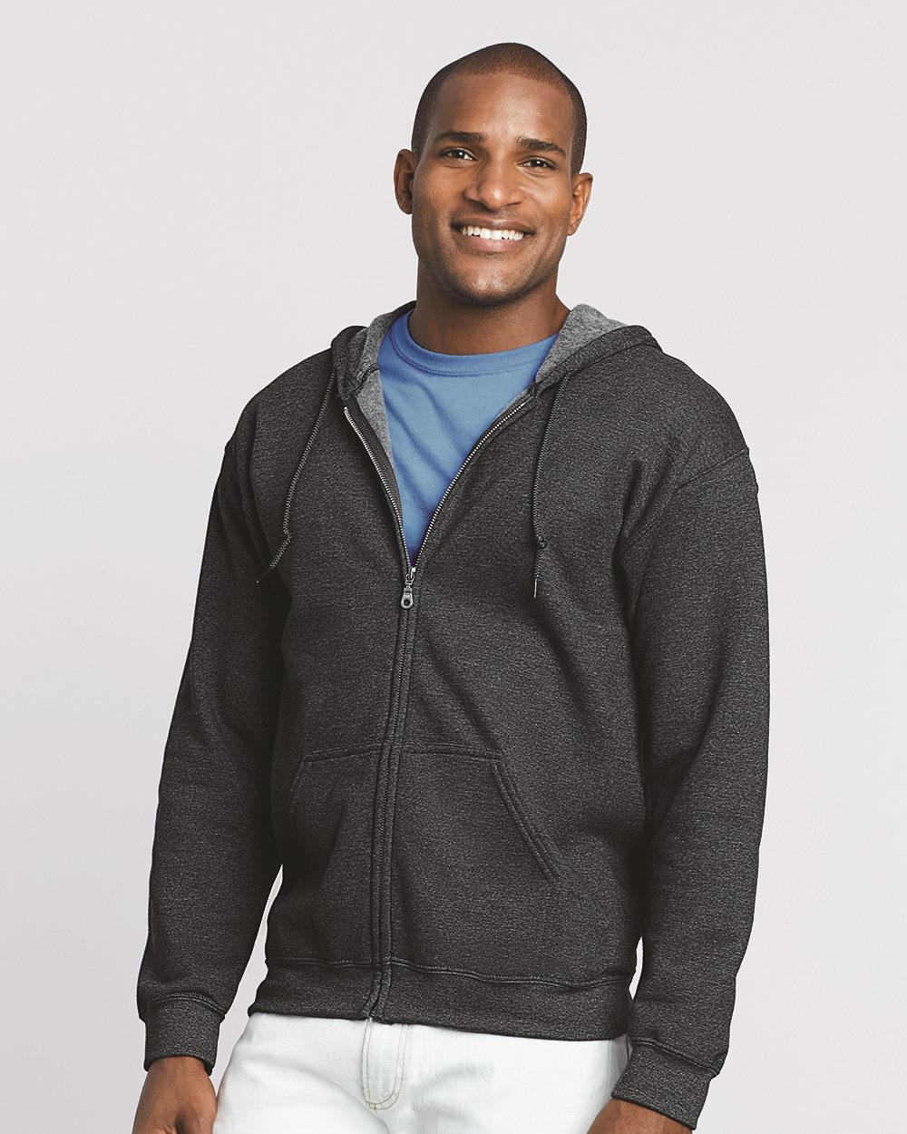 Buy Bulk Gildan 18600 | Mens Full Zip Hoodie