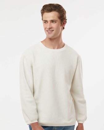 Corded Crewneck Pullover