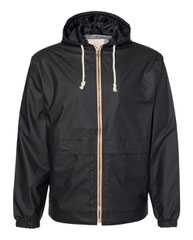 Vintage Hooded Rain Jacket