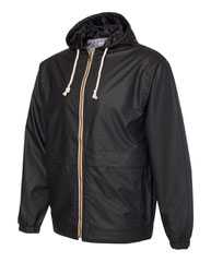 Vintage Hooded Rain Jacket
