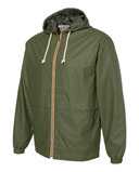 Vintage Hooded Rain Jacket
