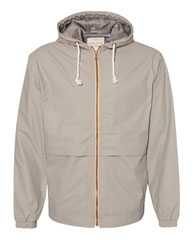 Vintage Hooded Rain Jacket