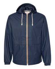 Vintage Hooded Rain Jacket