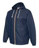 Vintage Hooded Rain Jacket