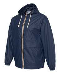 Vintage Hooded Rain Jacket