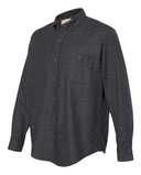 Vintage Brushed Flannel Solid Shirt