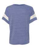 Women's Eco-Jersey Powder Puff V-Neck Tee