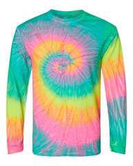 Tie-Dyed Long Sleeve T-Shirt