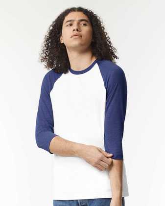 American Apparel CVC Three-Quarter Sleeve Tee 2003CVC