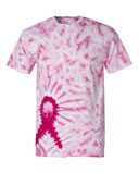 Awareness Ribbon Tie-Dyed T-Shirt
