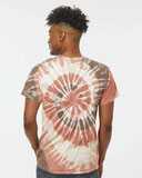 Multi-Color Spiral Tie-Dyed T-Shirt