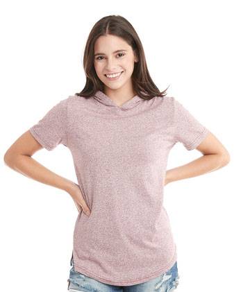 Next Level Mock Twist Hoodie T-Shirt 2022