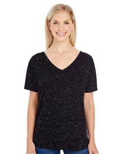 Threadfast Apparel Women's Tri-Blend Fleck V-Neck T-Shirt 203FV Threadfast Apparel Women's Tri-Blend Fleck V-Neck T-Shirt 203FV