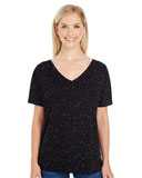 Threadfast Apparel Women's Tri-Blend Fleck V-Neck T-Shirt 203FV