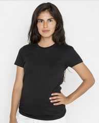 USA-Made Women's Fine Jersey T-Shirt