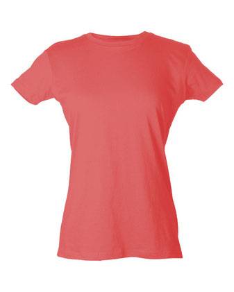 Tultex Women's Fine Jersey Slim Fit T-Shirt 213M