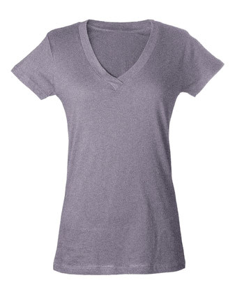 Women's Fine Jersey V-Neck T-Shirt