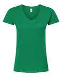 Tultex Women's Fine Jersey V-Neck T-Shirt 214M