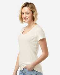 Women's Fine Jersey V-Neck T-Shirt