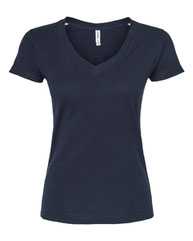Women's Fine Jersey V-Neck T-Shirt