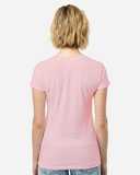 Tultex Women's Fine Jersey V-Neck T-Shirt 214M