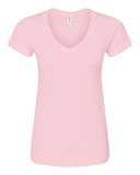 Tultex Women's Fine Jersey V-Neck T-Shirt 214M