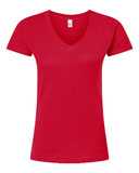 Tultex Women's Fine Jersey V-Neck T-Shirt 214M
