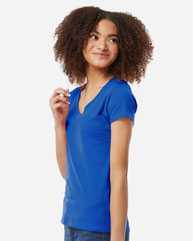 Women's Fine Jersey V-Neck T-Shirt