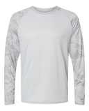 Cayman Performance Camo Colorblocked Long Sleeve T-Shirt