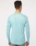 Cayman Performance Camo Colorblocked Long Sleeve T-Shirt