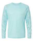 Cayman Performance Camo Colorblocked Long Sleeve T-Shirt