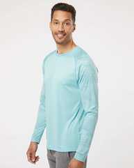 Cayman Performance Camo Colorblocked Long Sleeve T-Shirt