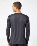 Cayman Performance Camo Colorblocked Long Sleeve T-Shirt