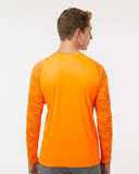 Cayman Performance Camo Colorblocked Long Sleeve T-Shirt