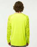 Cayman Performance Camo Colorblocked Long Sleeve T-Shirt