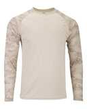 Cayman Performance Camo Colorblocked Long Sleeve T-Shirt