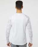 Cayman Performance Camo Colorblocked Long Sleeve T-Shirt