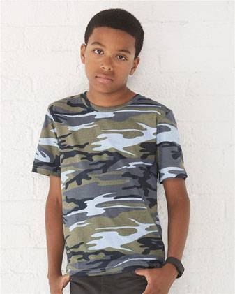 Code Five Youth Camouflage T-Shirt 2207L
