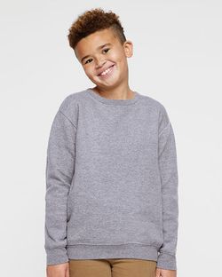 LAT Youth Elevated Fleece Crewneck Sweatshirt 2225L LAT Youth Elevated Fleece Crewneck Sweatshirt 2225L