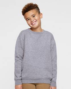 LAT Youth Elevated Fleece Crewneck Sweatshirt 2225L LAT Youth Elevated Fleece Crewneck Sweatshirt 2225L
