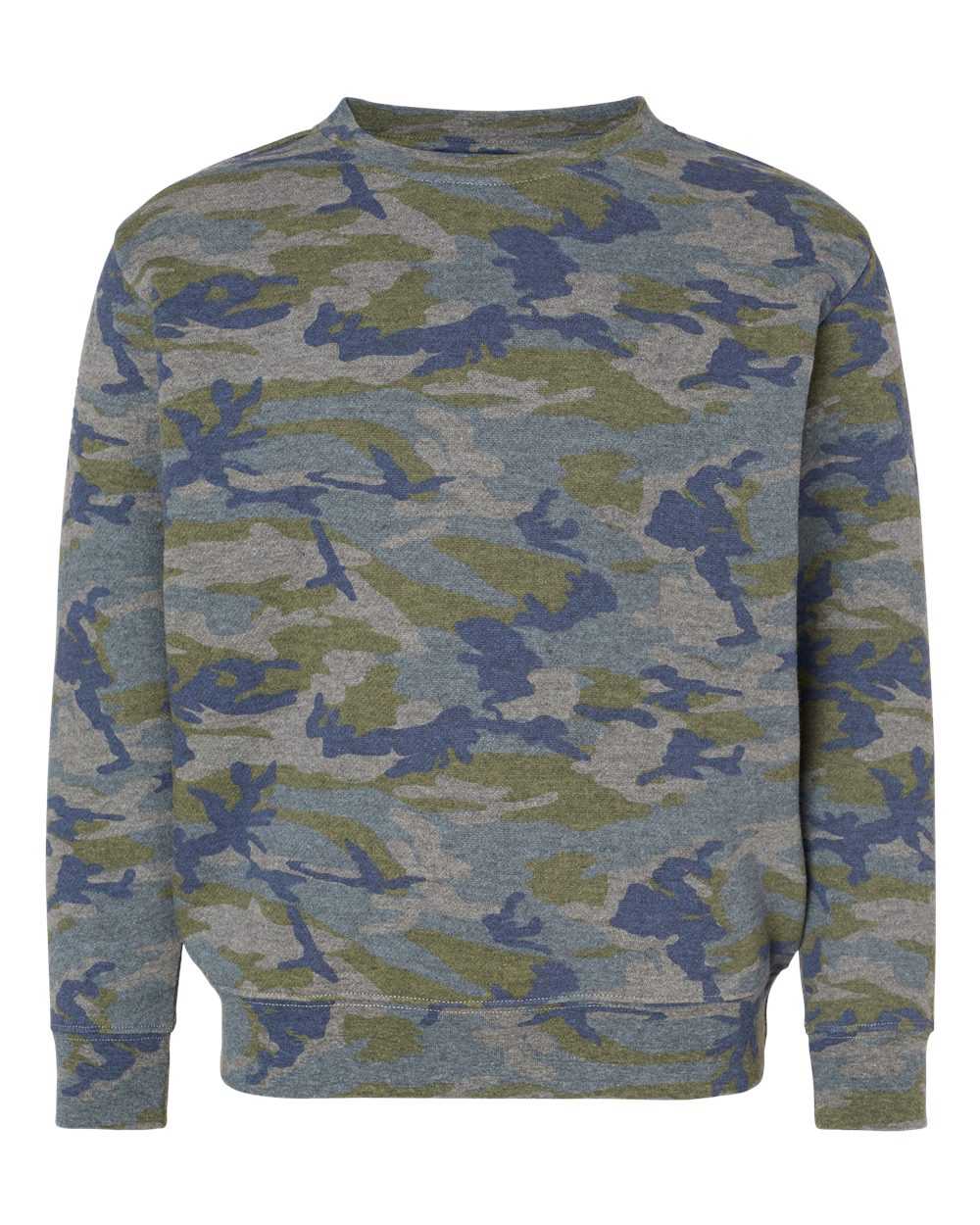 LAT Youth Elevated Fleece Crewneck Sweatshirt 2225L