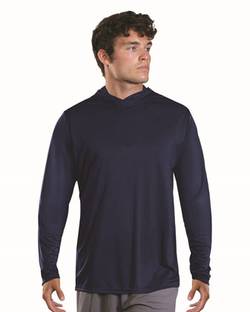 Holloway Momentum Hooded Long Sleeve T-Shirt 222830 Holloway Momentum Hooded Long Sleeve T-Shirt 222830