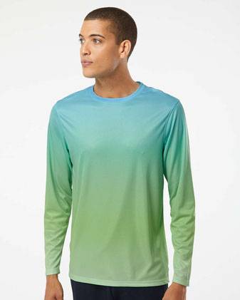 Paragon Barbados Performance Pin Dot Long Sleeve T-Shirt 225