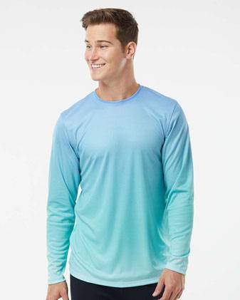 Paragon Barbados Performance Pin Dot Long Sleeve T-Shirt 225