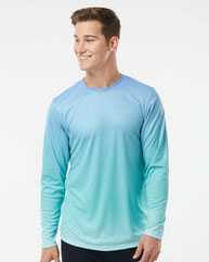 Barbados Performance Pin Dot Long Sleeve T-Shirt