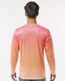 Barbados Performance Pin Dot Long Sleeve T-Shirt