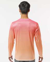 Barbados Performance Pin Dot Long Sleeve T-Shirt
