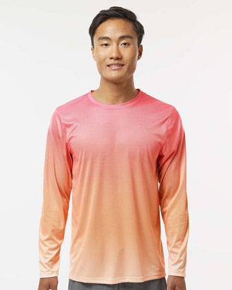 Paragon Barbados Performance Pin Dot Long Sleeve T-Shirt 225