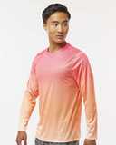 Barbados Performance Pin Dot Long Sleeve T-Shirt